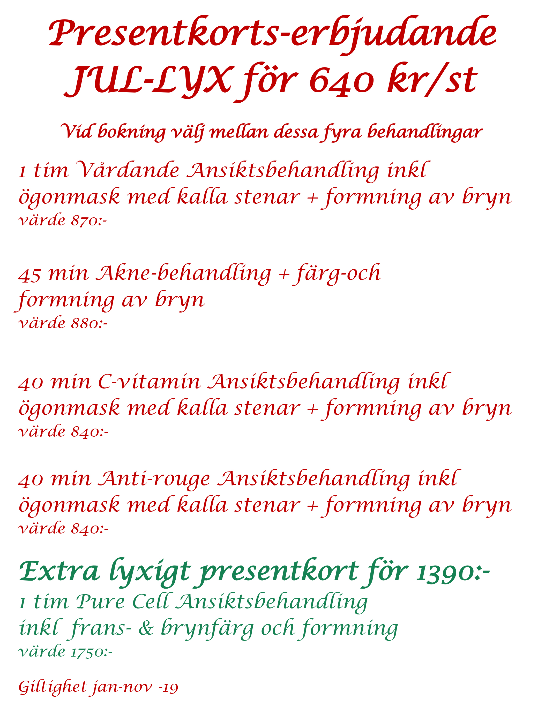 Tillägg till Jullyx -18